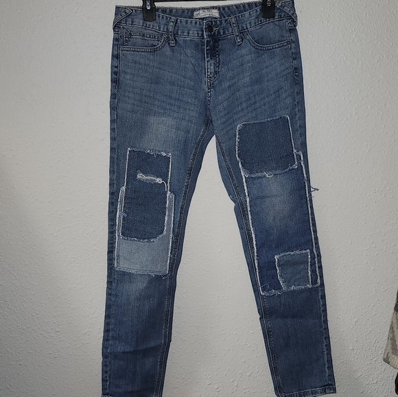 Free People Denim - Free People Patchwork Jeans Size 29